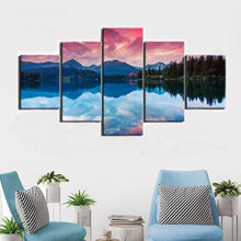 Load image into Gallery viewer, 5 Panels Natural Landscape Framed Canvas Prints - Decor Home