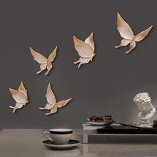 Load image into Gallery viewer, 5 Pcs Set Handmade Stunning Butterfly Resin Wall Art - Decor Home