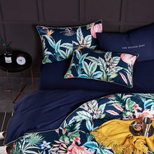 Load image into Gallery viewer, Flamingo Cotton 4 Pieces Quilt Cover Set - Decor Home