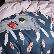 Load image into Gallery viewer, Premium Quality Egyptian Cotton Quilt Cover Sets 4pcs - Decor Home