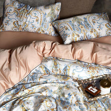 Load image into Gallery viewer, Hight Thread Count Egyptian Cotton Quilt Cover Sets 4pcs - Decor Home