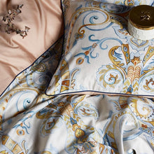 Load image into Gallery viewer, Hight Thread Count Egyptian Cotton Quilt Cover Sets 4pcs - Decor Home