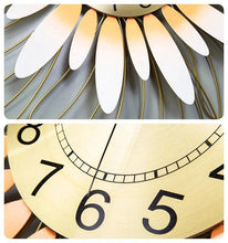 Load image into Gallery viewer, Extra Large Botanical Leaf Wall Clock - Decor Home