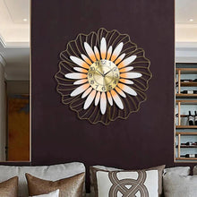 Load image into Gallery viewer, Extra Large Botanical Leaf Wall Clock - Decor Home