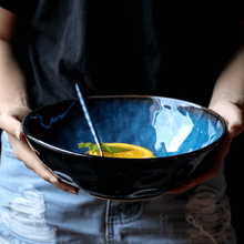 Load image into Gallery viewer, 2 Pcs Set Handmade Large Serving Bowl (23.5cm) - Decor Home