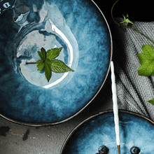 Load image into Gallery viewer, 2 Pcs Set Handmade Large Serving Bowl (23.5cm) - Decor Home