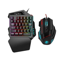 Load image into Gallery viewer, One-Handed Keyboard And Mouse Gaming Combo - Decor Home
