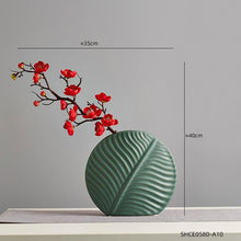 Load image into Gallery viewer, Ceramic Leaf Flower Vases - Decor Home