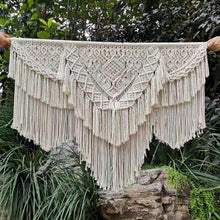 Load image into Gallery viewer, Extra Large Handmade Macrame Tapestry Wall Hanging - Decor Home