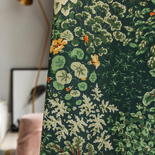 Load image into Gallery viewer, Vintage Style Green leaf Curtains - Decor Home