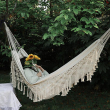 Load image into Gallery viewer, Bohemian Macrame Hammock - Decor Home