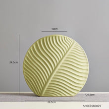 Load image into Gallery viewer, Ceramic Leaf Flower Vases - Decor Home
