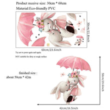 Load image into Gallery viewer, Cute Bunny Lovers Wall Decals - Decor Home