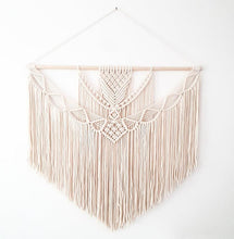 Load image into Gallery viewer, Boho Chic Cotton Macrame Wall Hanging - Decor Home