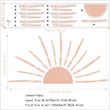 Load image into Gallery viewer, Pink Sunset Removable Wall Sticker - Decor Home