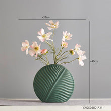 Load image into Gallery viewer, Ceramic Leaf Flower Vases - Decor Home