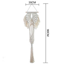 Load image into Gallery viewer, Angel Wings Handmade Macrame Plant Hanger - Decor Home