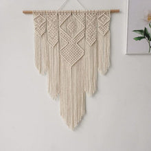 Load image into Gallery viewer, Large Handwoven Boho Macrame Wall Hanging Art Tapestry - Decor Home