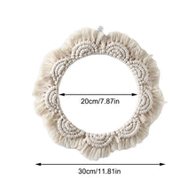 Load image into Gallery viewer, Boho Chic Macrame Mirror Decor - Decor Home