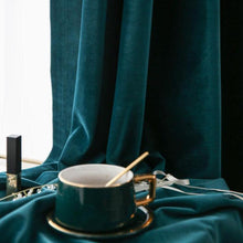 Load image into Gallery viewer, Luxurious Velvet Blackout Curtains - Decor Home