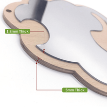 Load image into Gallery viewer, Seashell Decorative Mirror For Kids Room Decor - Decor Home