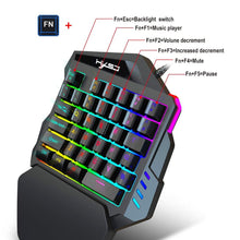 Load image into Gallery viewer, Ergonomic Keyboard And Mouse Gaming Combo - Decor Home