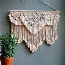 Load image into Gallery viewer, Extra Large Handmade Macrame Tapestry Wall Hanging - Decor Home