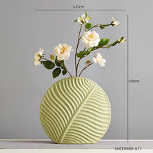 Load image into Gallery viewer, Ceramic Leaf Flower Vases - Decor Home