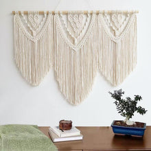 Load image into Gallery viewer, Beautifully Handmade Extra Large Macrame Wall Tapestry - Decor Home