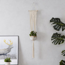 Load image into Gallery viewer, Handwoven Macrame Planters - 4 Pcs Set - Decor Home