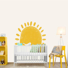 Load image into Gallery viewer, Spectacular Half Sun Peel And Stick Wall Sticker - Decor Home