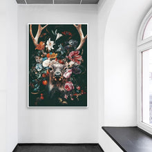 Load image into Gallery viewer, Animal And Floral Abstract Canvas Prints (60x90cm) - Decor Home