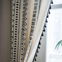 Load image into Gallery viewer, Minimalist White Linen Curtains - Decor Home