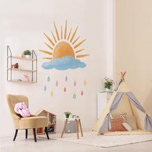 Load image into Gallery viewer, Sunrise On Rainy Cloudy Day Wall Sticker - Decor Home