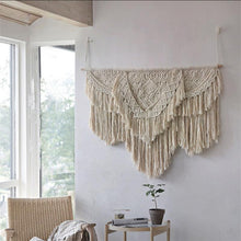 Load image into Gallery viewer, Extra Large Handmade Macrame Tapestry Wall Hanging - Decor Home