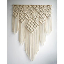 Load image into Gallery viewer, Large Handwoven Boho Macrame Wall Hanging Art Tapestry - Decor Home