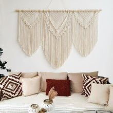 Load image into Gallery viewer, Lovingly Handwoven Extra Large Macrame Wall Hanging - Decor Home