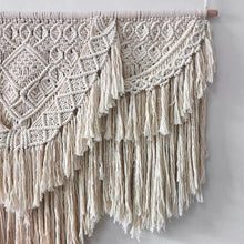 Load image into Gallery viewer, Extra Large Handmade Macrame Tapestry Wall Hanging - Decor Home