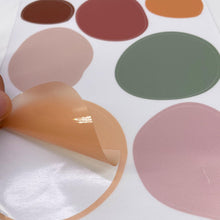 Load image into Gallery viewer, 42 Pcs Bohemian Polka Dot Wall Stickers - Decor Home