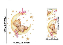 Load image into Gallery viewer, Napping On The Moon Wall Stickers for Nursery - Decor Home