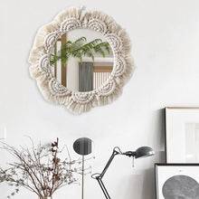 Load image into Gallery viewer, Boho Chic Macrame Mirror Decor - Decor Home