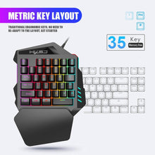 Load image into Gallery viewer, One-Handed Keyboard And Mouse Gaming Combo - Decor Home