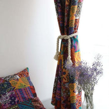 Load image into Gallery viewer, Cottage Style Cotton Linen Curtains - Decor Home