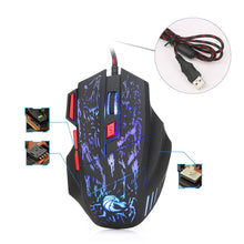 Load image into Gallery viewer, Ergonomic Keyboard And Mouse Gaming Combo - Decor Home