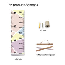 Load image into Gallery viewer, Vivid Canvas Growth Chart For Boys And Girls - Decor Home