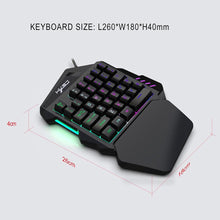 Load image into Gallery viewer, Ergonomic Keyboard And Mouse Gaming Combo - Decor Home