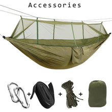 Load image into Gallery viewer, Outdoor Camping Hammocks with Mosquito Net - Decor Home