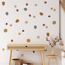 Load image into Gallery viewer, 42 Pcs Bohemian Polka Dot Wall Stickers - Decor Home