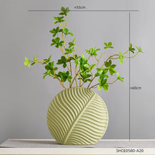 Load image into Gallery viewer, Ceramic Leaf Flower Vases - Decor Home