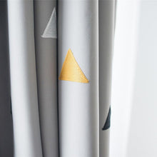 Load image into Gallery viewer, Geometric Blackout Curtains Ready Made Curtains - Decor Home